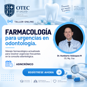 Taller: Farmacología para Urgencias en  Odontología